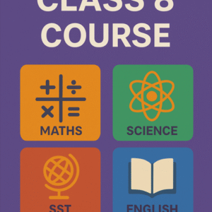 Class 8 Online/Offline Classes (Maths, Science, SST, Eng)